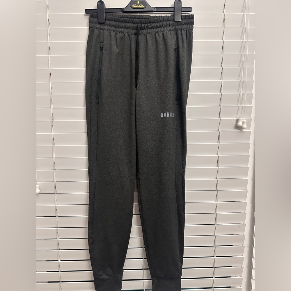 NoBull No Bull Joggers men’s Size Small Gray Active Casual Gym Sweatpants